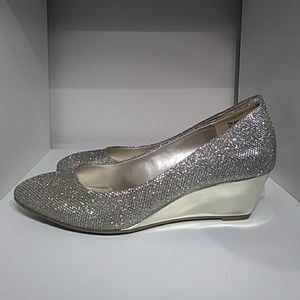 Franci Suede Wedge Pumps